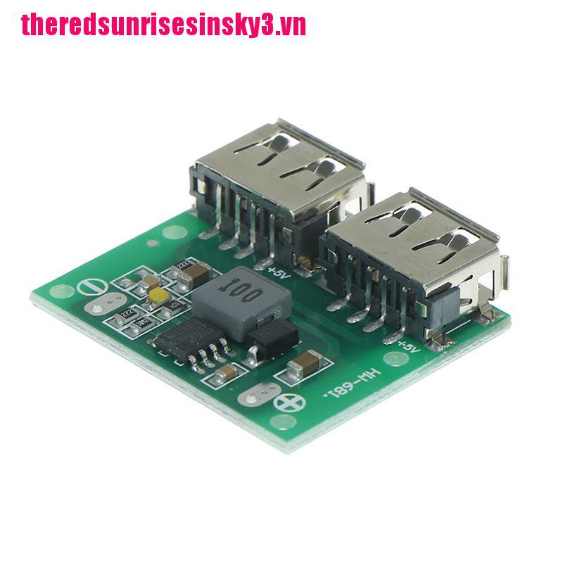Mô Đun Hạ Áp 9v 12v 24v 5v Dc-Dc Hai Cổng Usb Chuyên Dụng
