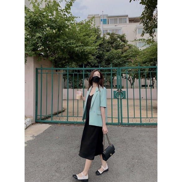 [Mã SKAMCLU7 giảm 10% tối đa 50K đơn 0Đ] SERA BLAZER - ÁO KHOÁC TAY NGẮN | BigBuy360 - bigbuy360.vn