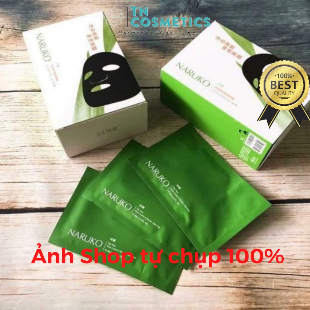 Mặt Nạ Giấy Naruko Kiểm Soát Dầu Và Mụn Chiết Xuất Tràm Trà Tea Tree Mask 26ml MN1883