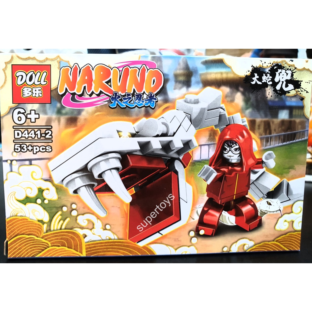 lego naruto và các vỹ thú triệu hồi