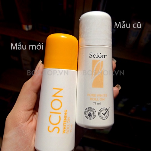 Lăn Khử Mùi Scion Pure White Roll On 75ml