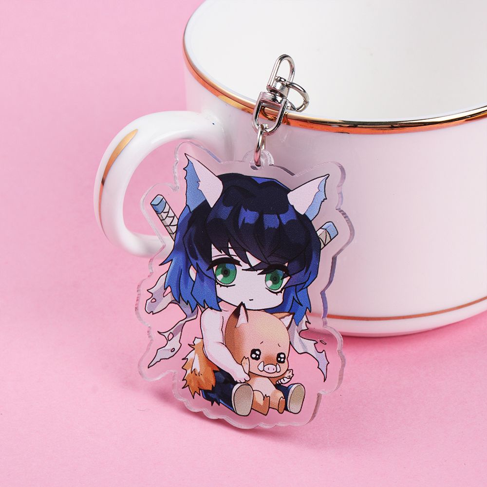 Móc Khóa Acrylic Hình Nhân Vật Anime Shinobu Tanjiro No Yaiba