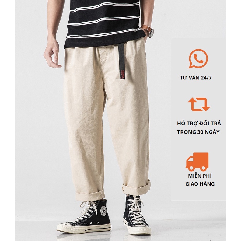 Quần Kaki Baggy Form Dáng Unisex MT Group.