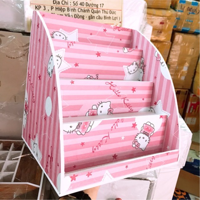 Khay Đựng Nước Hoa Kitty HÀNG NGUYÊN KHỐI - không cần lắp ráp