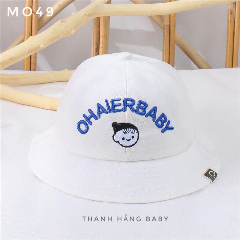 Mũ Cho Bé, Mũ Vành Trẻ Em Che Nắng Che Gió Cho Bé Thanh Hằng Baby 8 Tháng Đến 3 Tuổi
