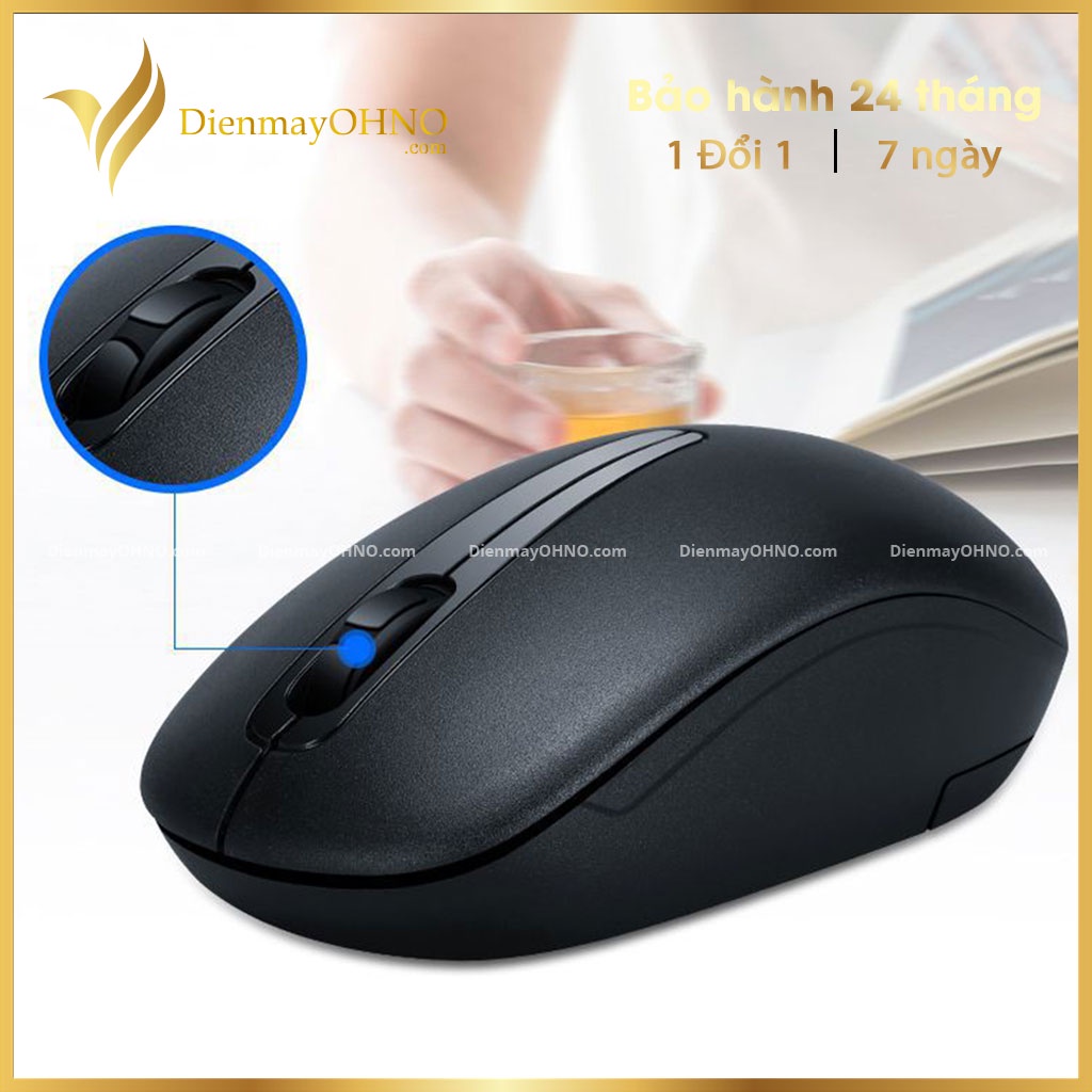 Chuột SILENT Mouse Chống Không Gây Tiếng Ồn Click T-WOLF Q3B Chuột Máy Tính Bluetooth Không Dây - OHNO Việt Nam