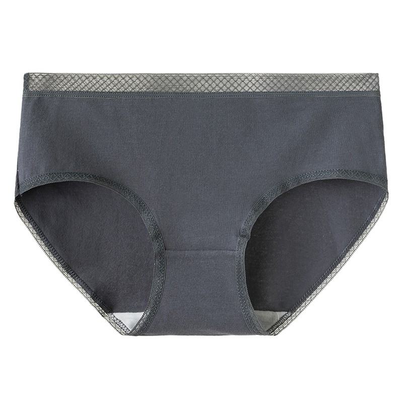 Cotton panties bamboo tops high waist mesh lifts sexy buttocks for women