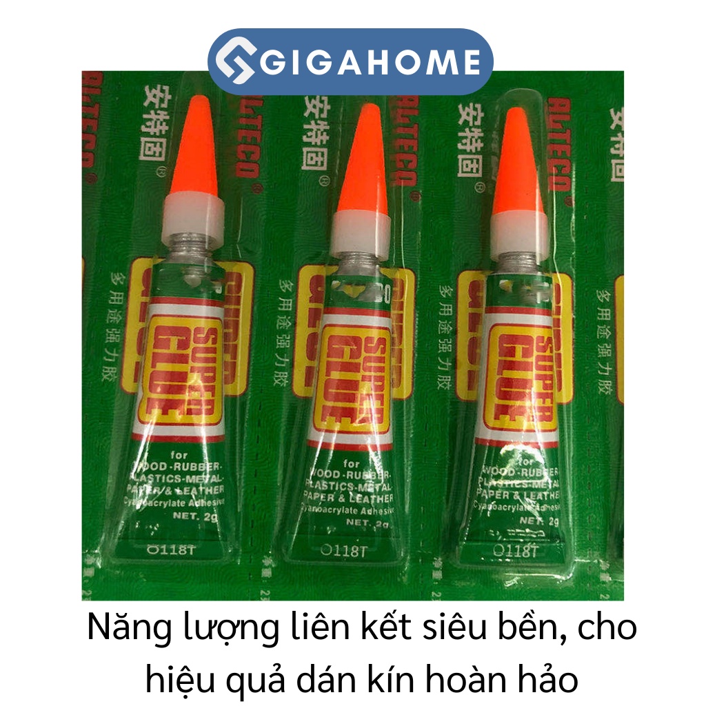 Keo Dán Giày Dép, Đồ Gỗ, Nhựa Siêu Dính GIGAHOME Đa Năng 5837