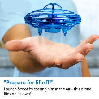 Mini Quadcopter Drone – “Force1 Scoot” Hands Free Hover Drone w/ 3 Micro Drone Sensors for for