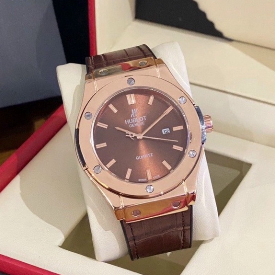 Đồng hồ hublot nam.dây silicon bọc da bò cao cấp [ BH 12 THÁNG ] | BigBuy360 - bigbuy360.vn