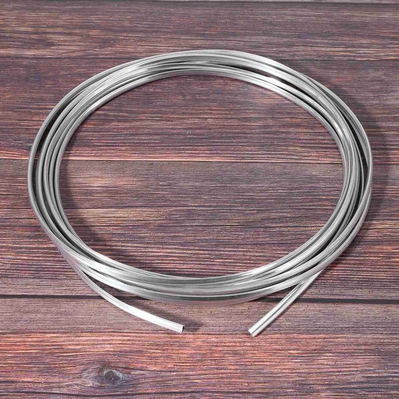 Dải Chrome Viền Bảo Vệ Cạnh Cửa Xe Hơi Chống Trầy Xước Màu Bạc 20FT