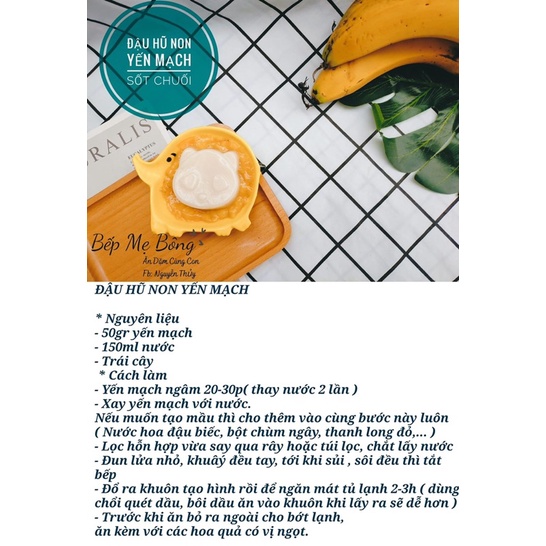 Lẻ 1 cái khuôn hấp kèm nắp đậy làm bữa phụ cho bé