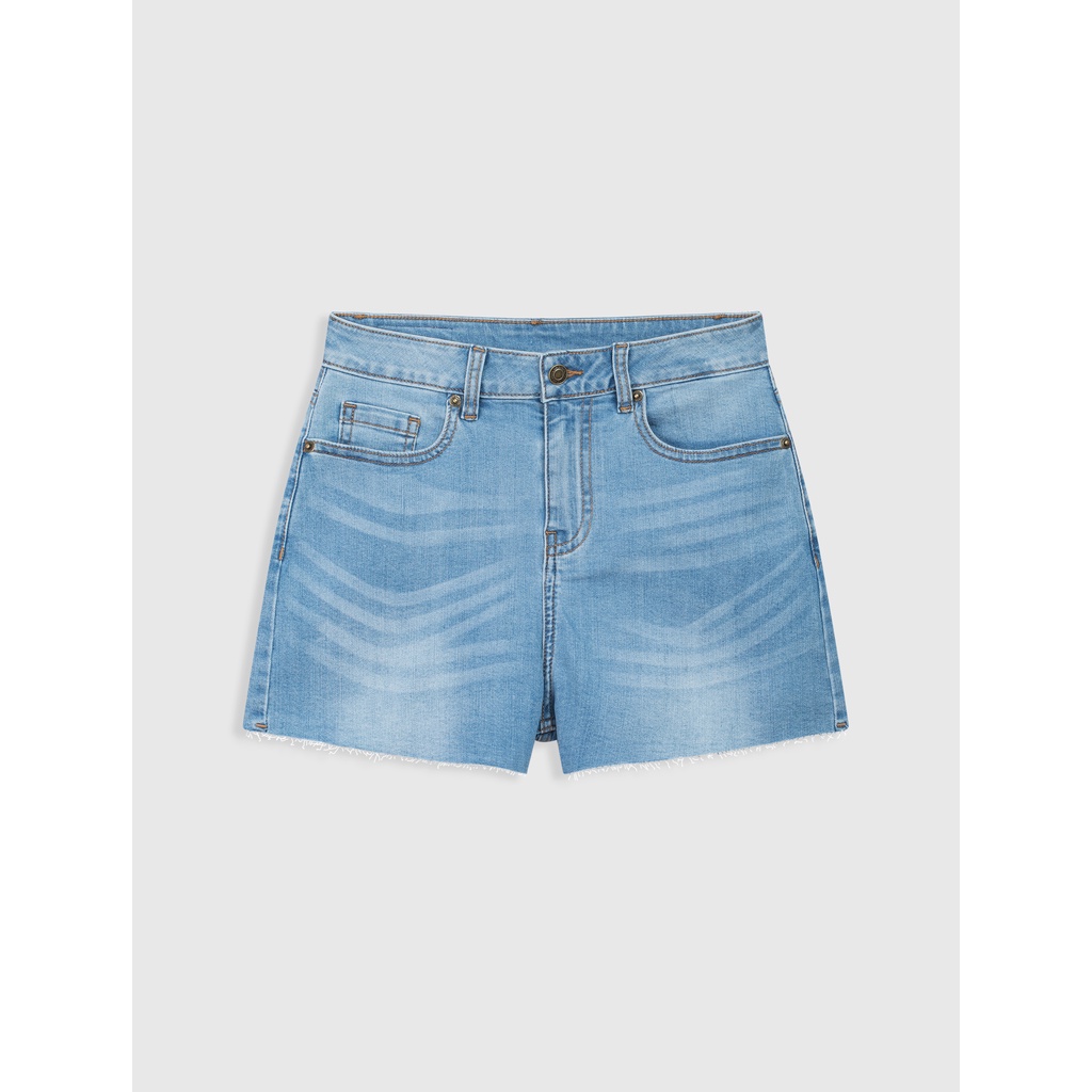 Quần short nữ chất jean kiểu dáng thời trang CANIFA - 6BS21S013