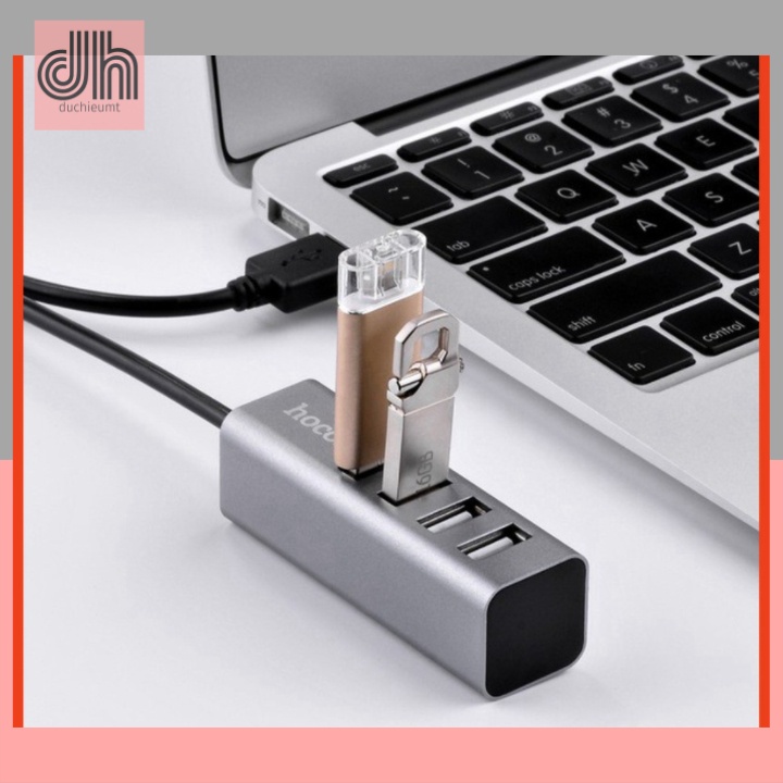 Bộ Chia cổng usb cho máy tính laptop Hoco HB1 - Chính hãng