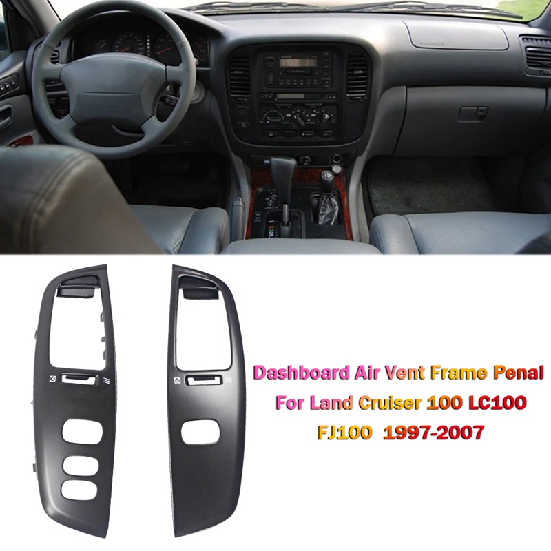 Khung Gỗ Trang Trí Lỗ Thông Gió Xe Hơi Toyota Land Cruiser 100 LC100 FJ100 1997-2007