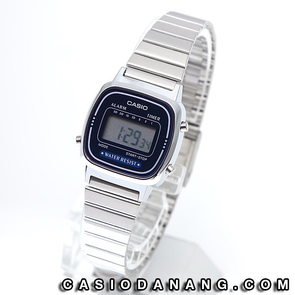 Đồng hồ nữ dây kim loại Casio chính hãng Anh Khuê LA670WA-2DF (24mm)