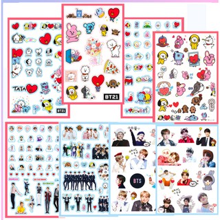 Sticker Bangtan mẫu mới