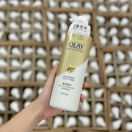 Sữa tắm trắng da OLAY B3+ Vitamin C trắng da 500ml bản trung