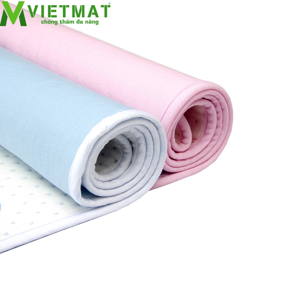 Tấm lót chống thấm cho bé VIETMAT 1 tấm 50x70cm và 1 tấm 70x100cm