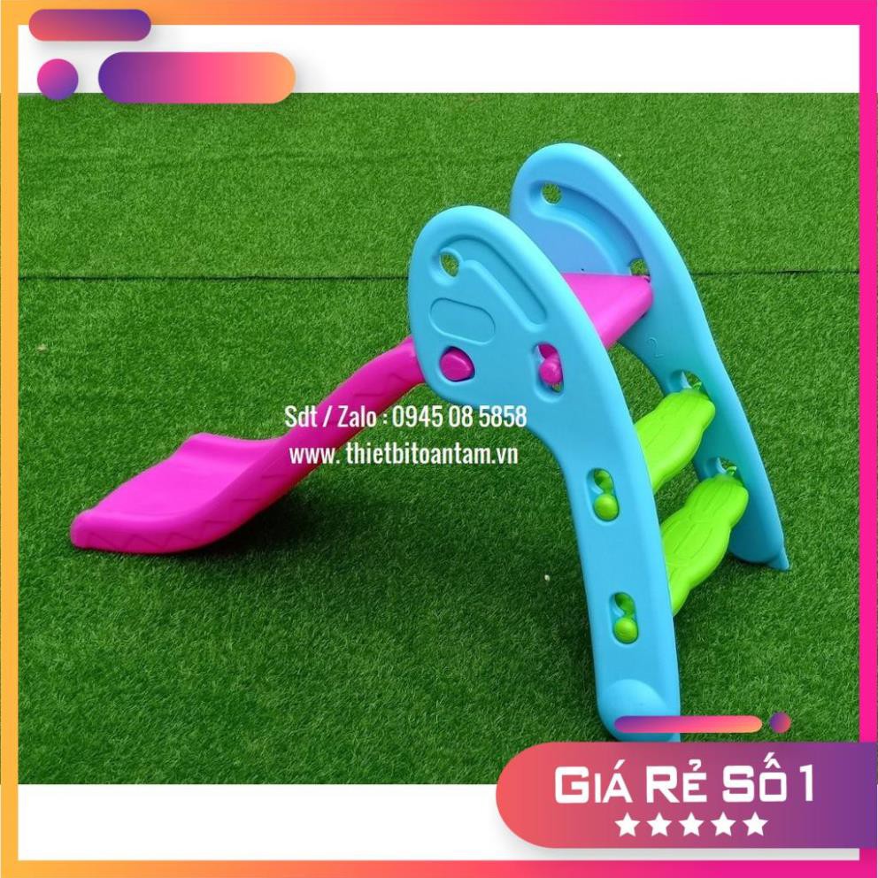 giá rẻ nhất -  Cầu trượt mini cho bé chơi trong gia đình hàng nhập khẩu