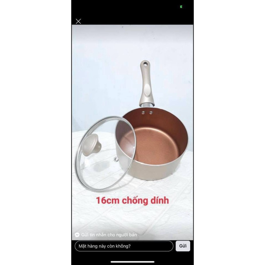 nồi nhôm chống dính famco size 16