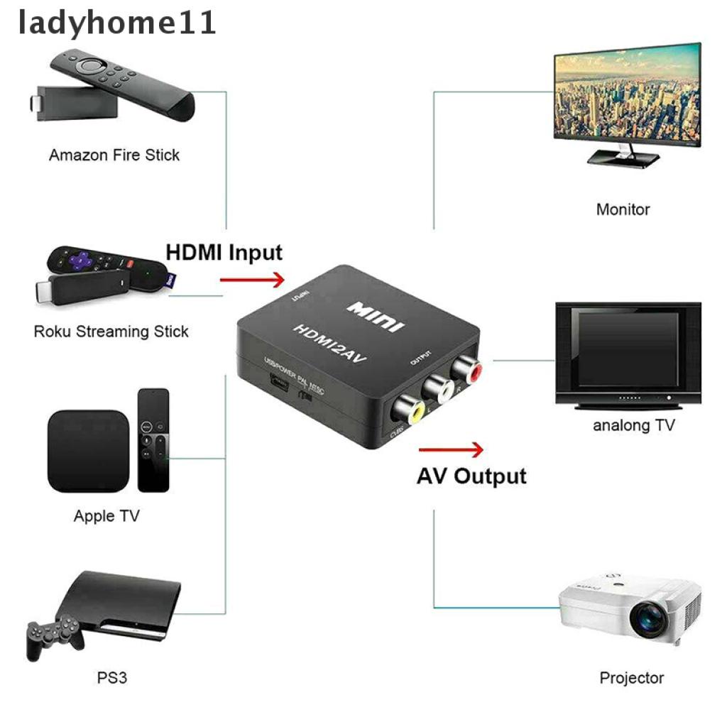 Cáp chuyển đổi Hdmi sang Rca Av cvbs 3rca 1080p