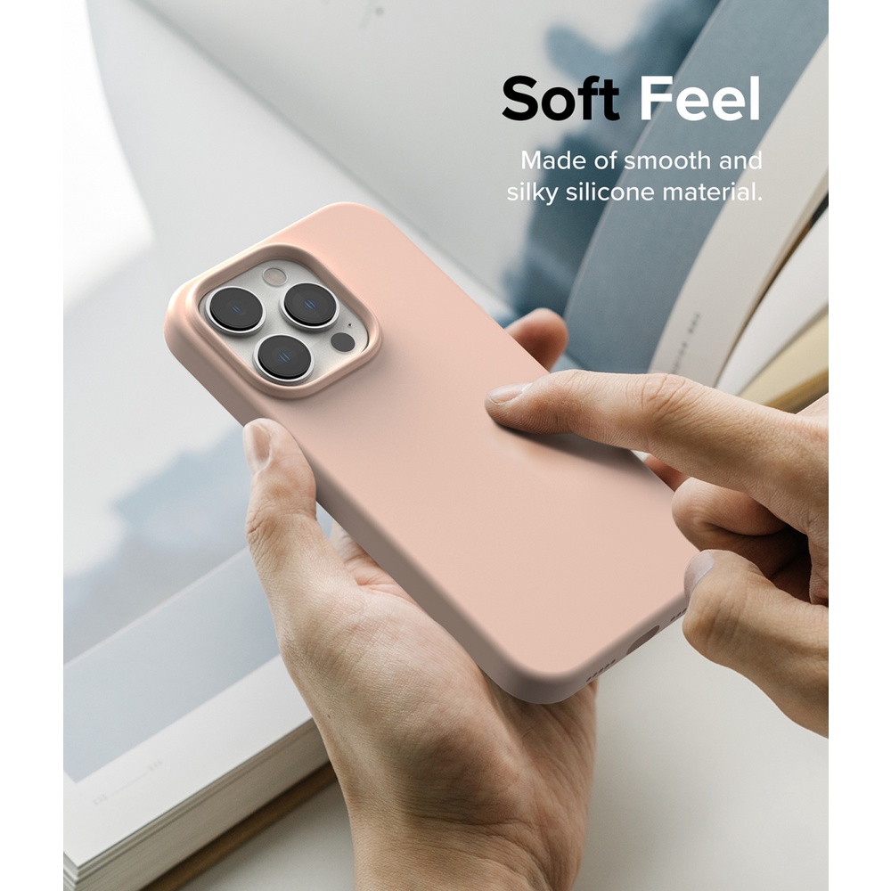 Ốp lưng Ringke Silicone iPhone 14 Pro Max / 14 Pro / 14 Plus / 14 - Nhập khẩu Hàn Quốc -Ốp lưng ip14 pro max case