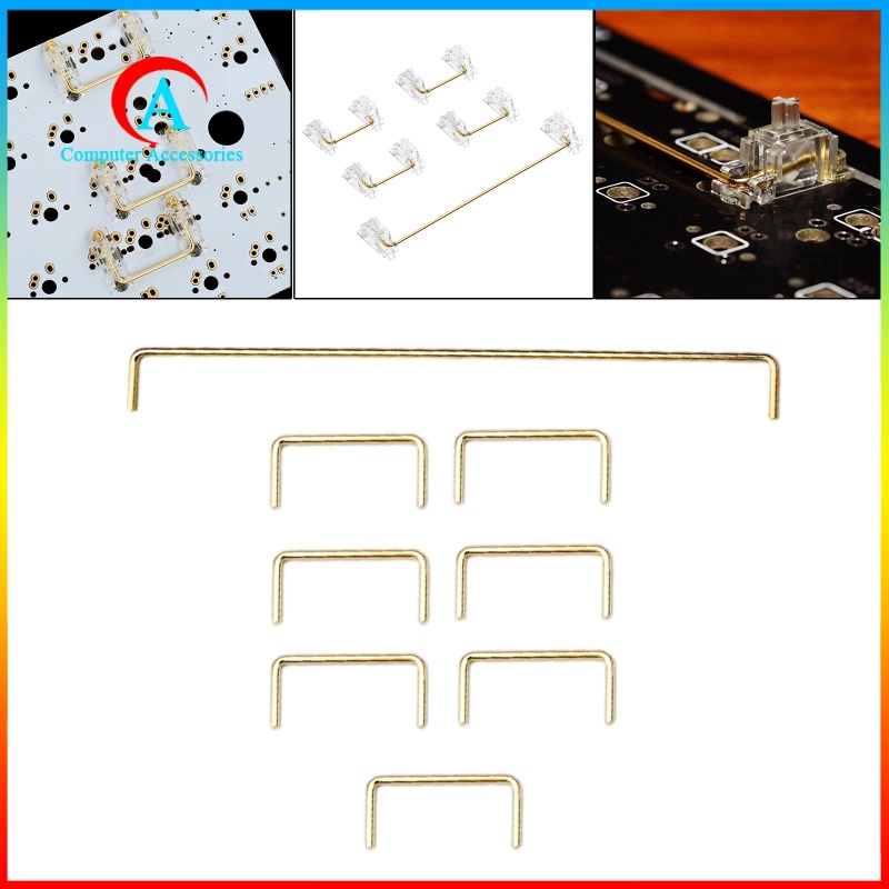 Ốc Vít Thép 6.25u Mạ Vàng Cho Bàn Phím Cơ