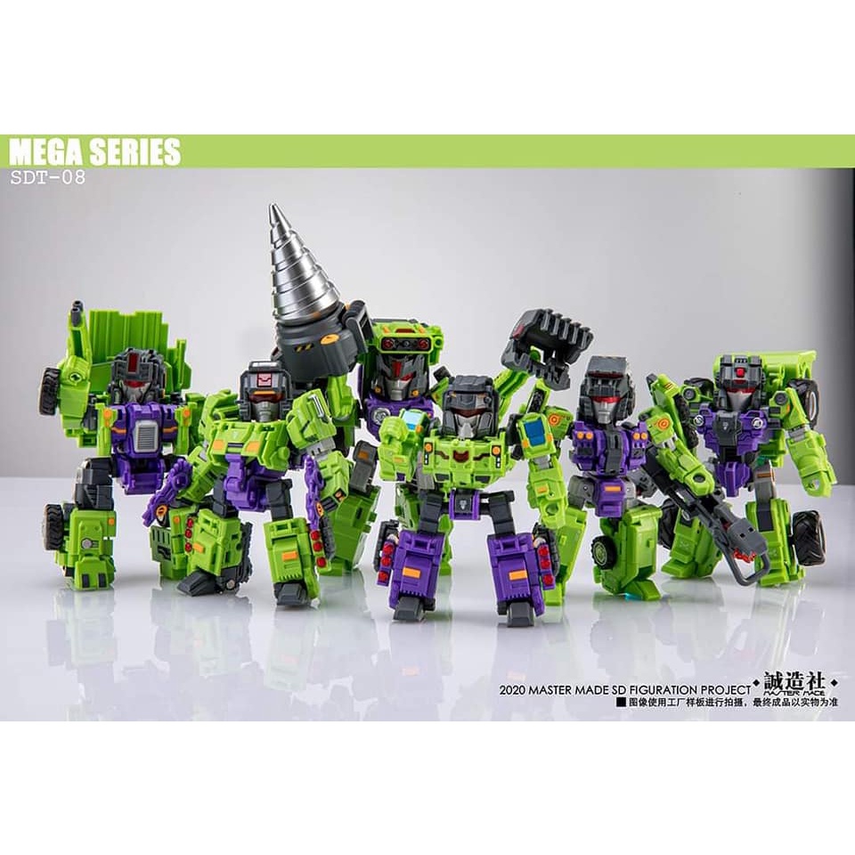 Mô hình 2nd robot biến hình Master made Transformer SDt08 demonlisher