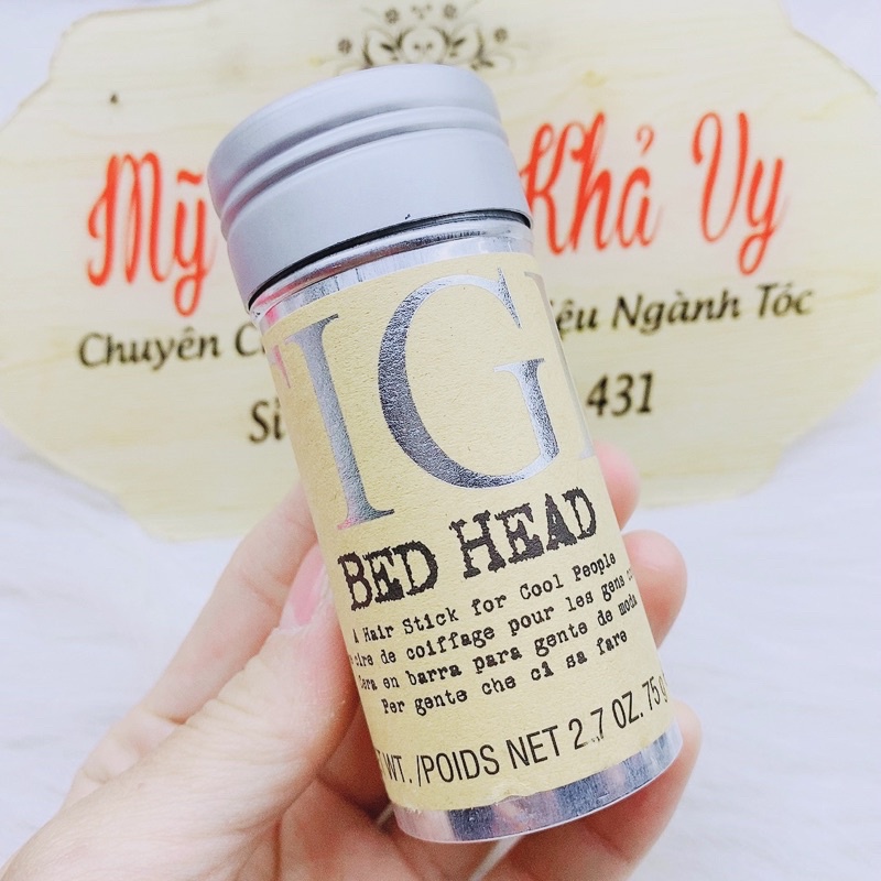 Combo Gôm tạo kiểu tóc nam TIGI BED HEAD 380ml và Sáp thỏi vuốt tóc con TIGI 75g