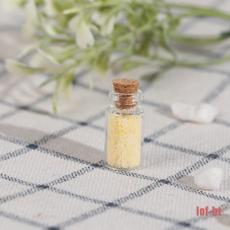 Bộ 4 Lọ Đựng Gia Vị Mini Tỉ Lệ 1 / 12 Trang Trí Nhà Búp Bê