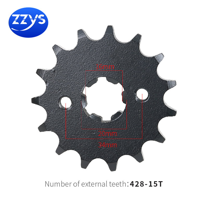 Nhông Trước 428 15T Chuyên Dụng Cho Xe Mô Tô Yamaha XT225 93-02 XT 225 Serow 01-07 Serow225 XT200 82-83