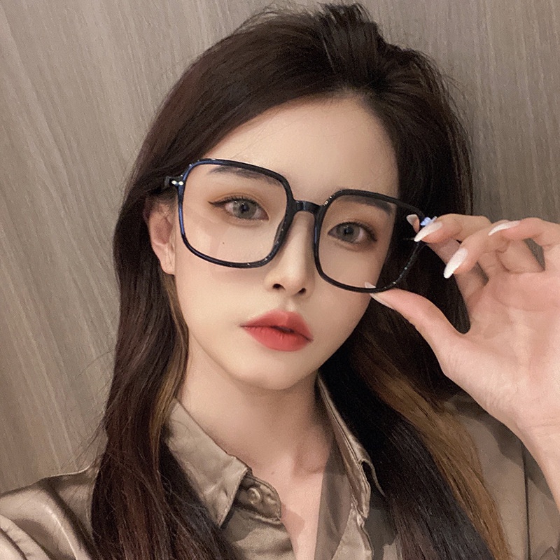 【0-600°】【Hàng Có Sẵn】Kính Cận Gọng Nhựa Chống Bức Xạ Ánh Sáng Xanh Dương Cho Nam Và Nữ