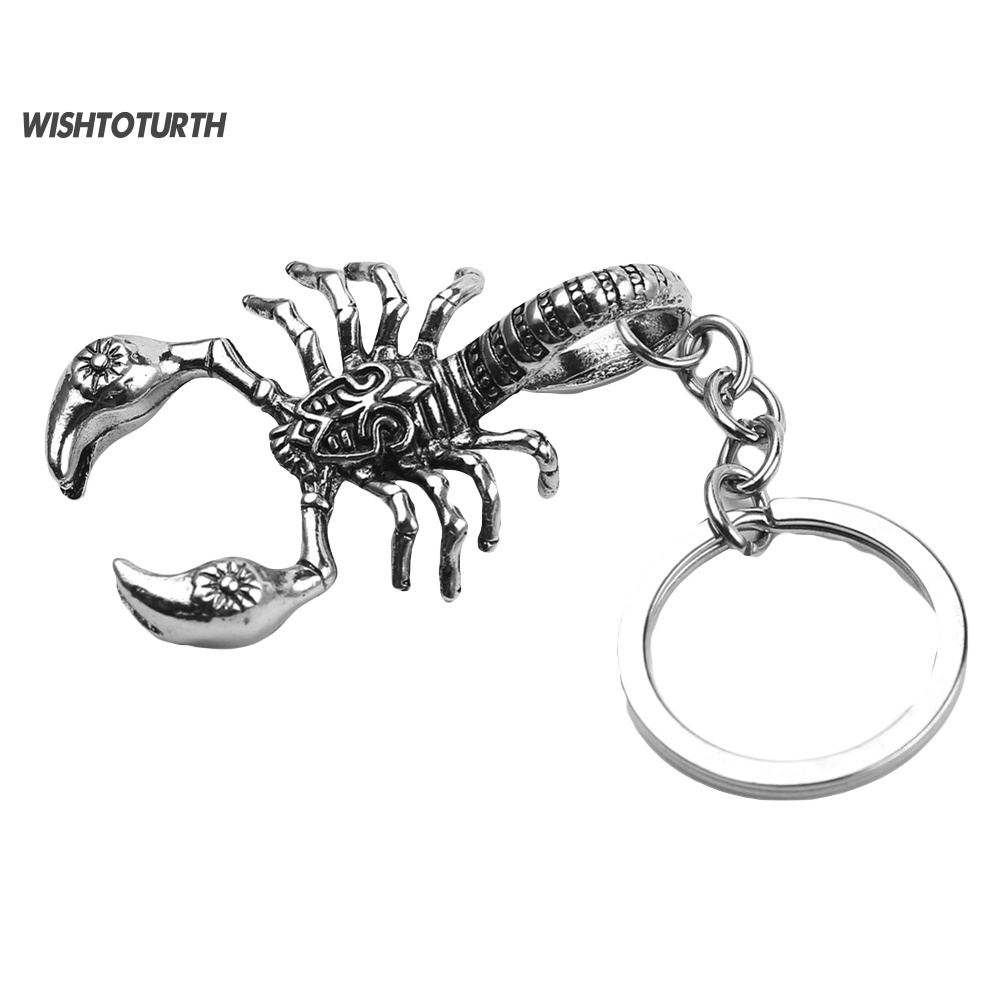 Móc Khóa Hình Bọ Cạp Bằng Hợp Kim Phong Cách Retro