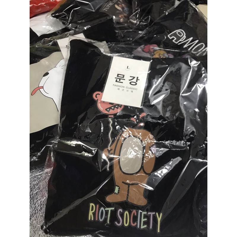 Áo hoodie goyangi Unisex Bubble Bear phong cách Hàn Quốc