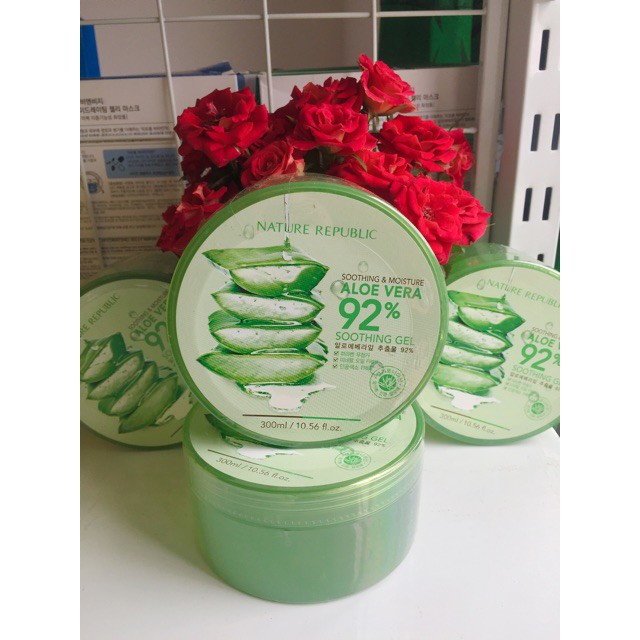 Gel dưỡng ẩm Nha Đam -ALOE VERA 92%