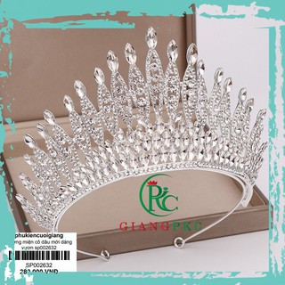 HDVương miện cô dâu chóp đá vươn mẫu vương miện mới nhất t11-2019 sp002632 GiangPKC