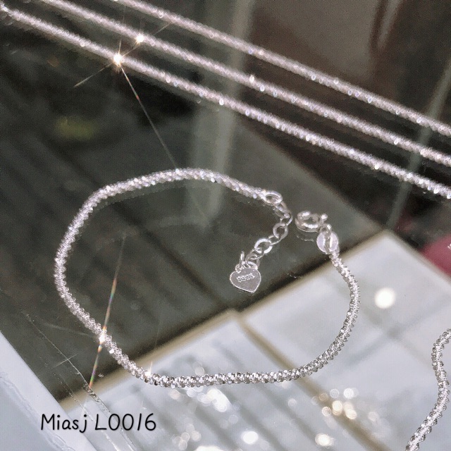 ẢnhLắc tay vòng tay Bạc Ý S925 xi Kim cao cấp L0016 | Mi.A Trang sức bạc | BigBuy360 - bigbuy360.vn