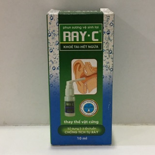 Giải pháp cho ráy tai khô, phun sương vệ sinh tai