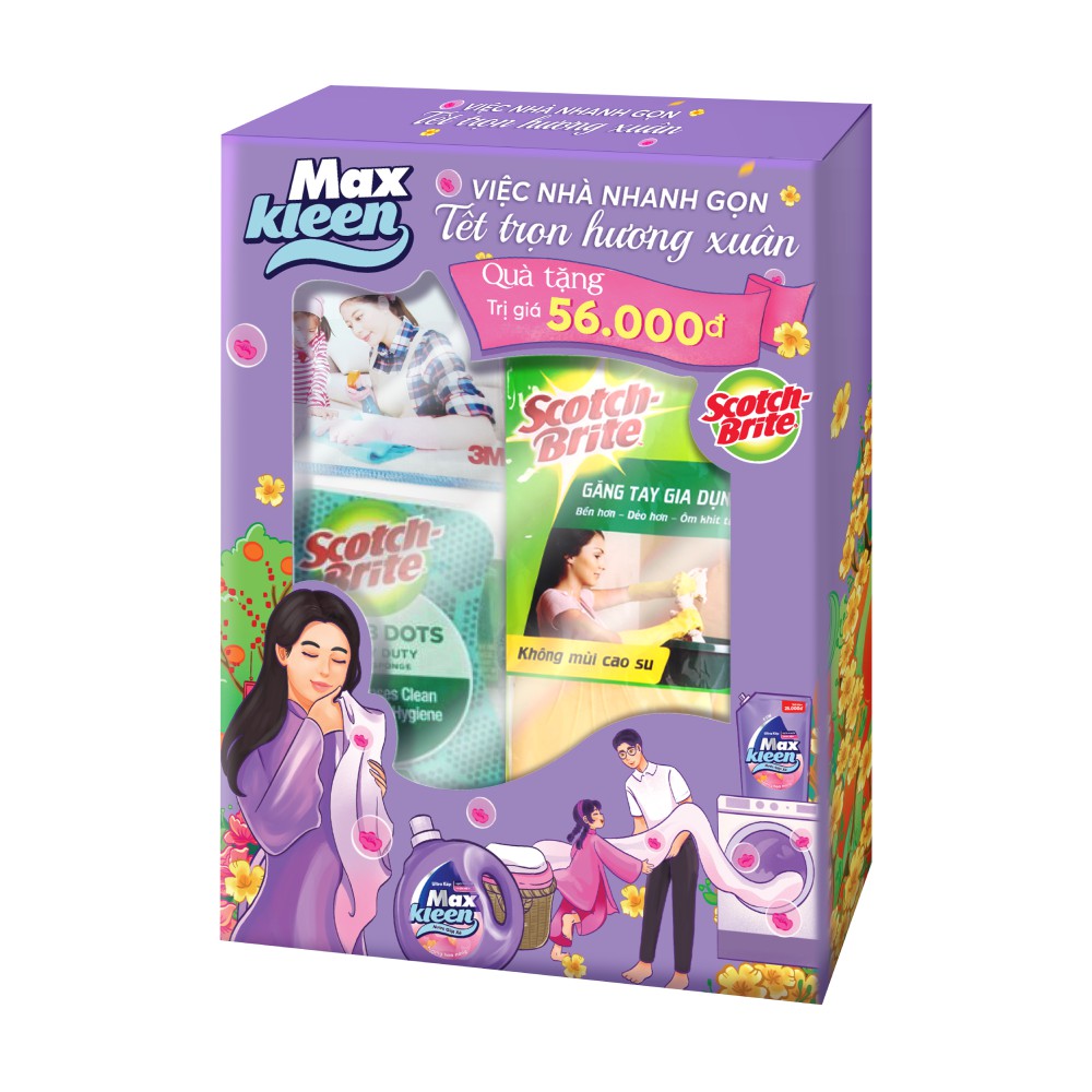 [HC GIFT] Combo Gia Dụng 3M MaxKleen