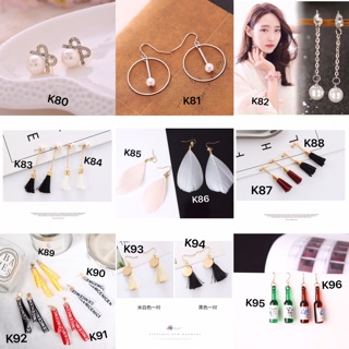 Combo 5 khuyên tai tặng thêm 1 đôi (free ship toàn quốc, ib chọn mẫu)