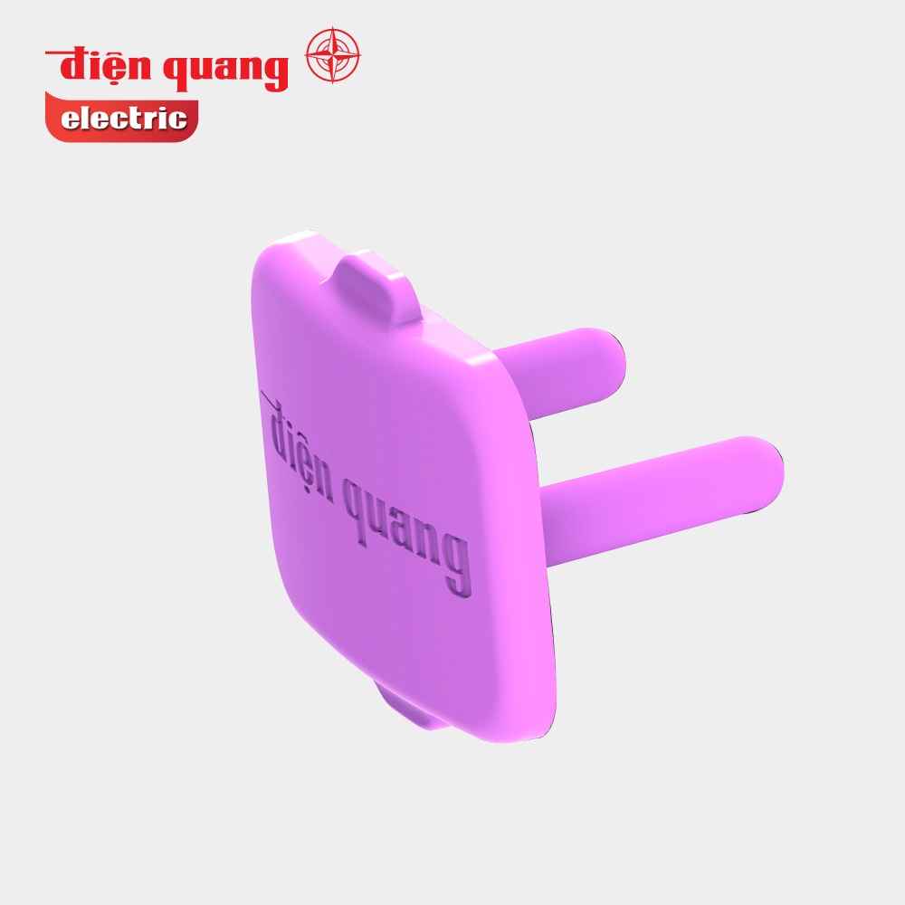 Nắp che lỗ cắm điện Điện Quang ĐQ OPC (20 cái/ gói) an toàn cho trẻ em - màu ngẫu nhiên