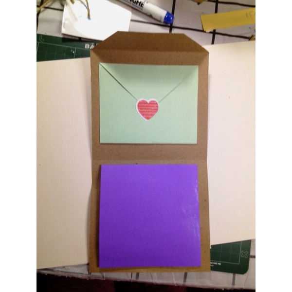2510 card love handmade gắn hình