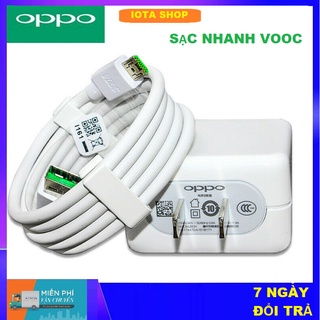 Bộ Sạc Nhanh OPPO VOOC 5V/4A F9/F11/Reno Sạc nhanh Realme Find 7/Find 7a, R7s/ R7 Plus, R9/ R9 Plus, R5, N3, F1 Plus2020