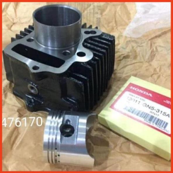 bộ lòng sắt xilanh xe Dream thái luôn pitong bạc zin honda