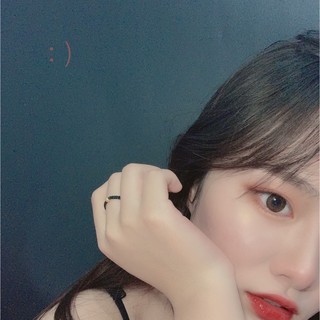 (1 chiếc) Nhẫn tình duyên MỘT HẠT ĐEN ĐỎ