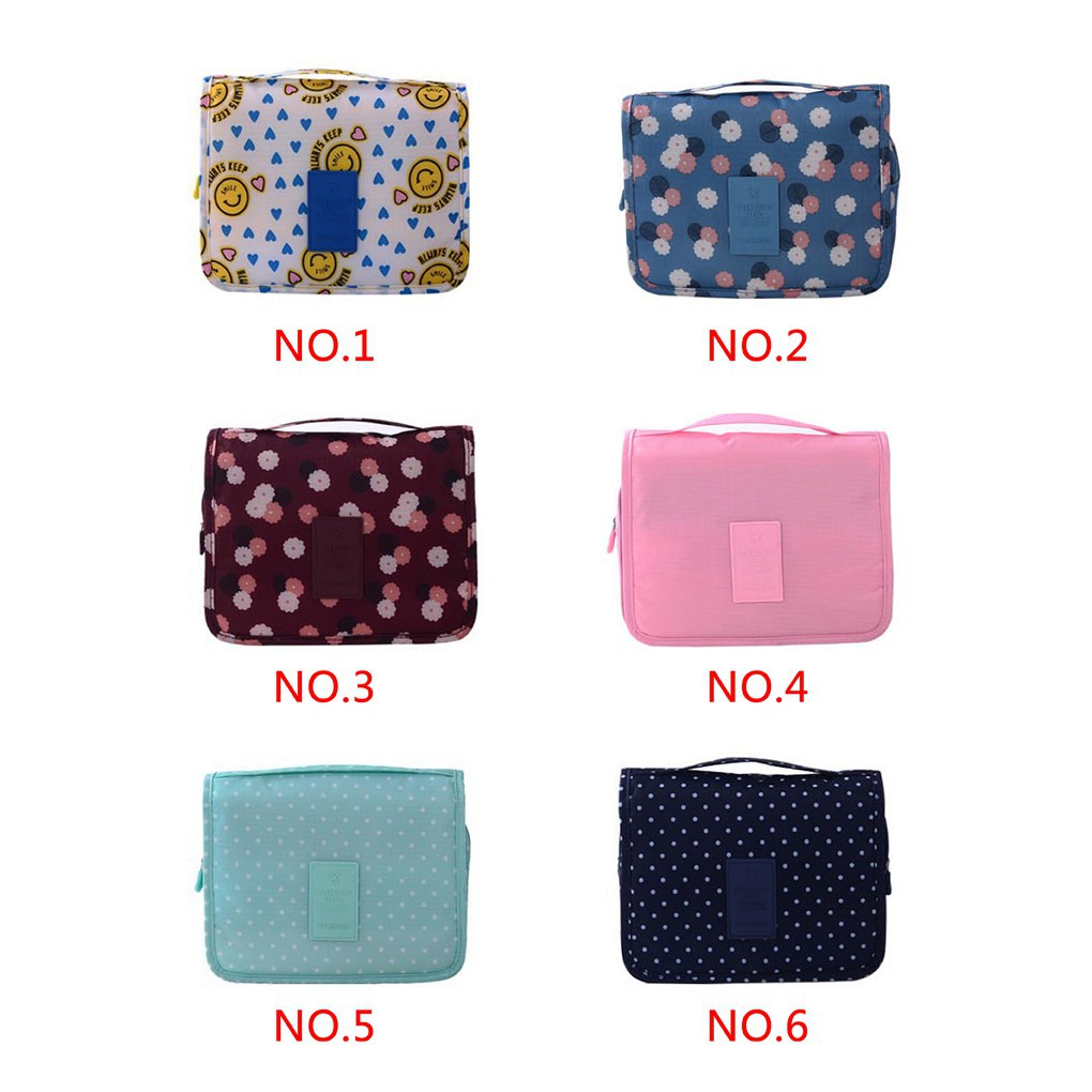 Túi đựng đồ trang điểm nhiều họa tiết
