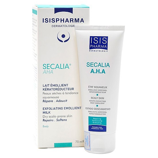 Kem Giảm Khô Da, Dày Sừng Isis Pharma Secalia Aha 75Ml