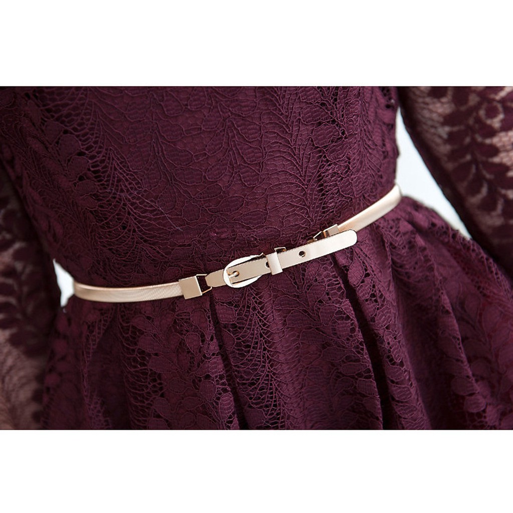 Thắt lưng nữ khóa kim loại hiện đại TTL12