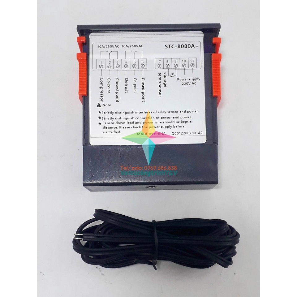 Bộ điều khiển nhiệt độ tủ đông STC-8080A
